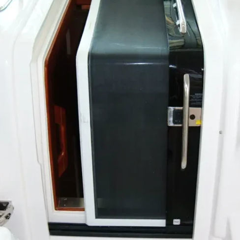 Puerta para barco - 2000  - Pompanette - corredera / de aluminio extruido / de descenso