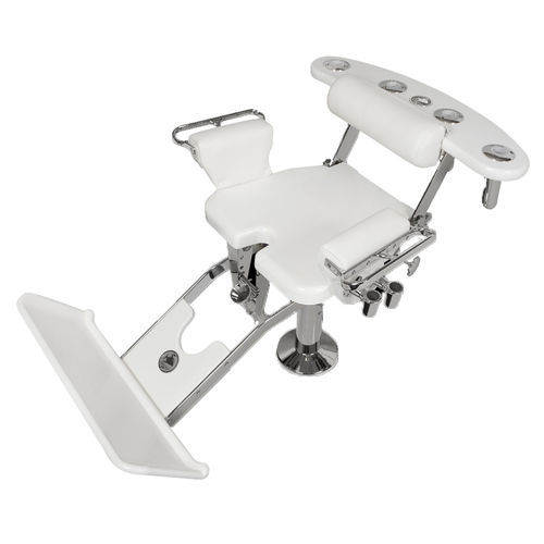 Silla de combate para barco - Tournament - Pompanette - con reposabrazos / de acero inoxidable