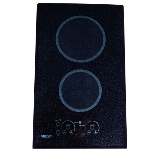 Placa de cocina eléctrica - Lite-Touch Q® 2 Large - Kenyon International, Inc. - para barco / 2 quemadores