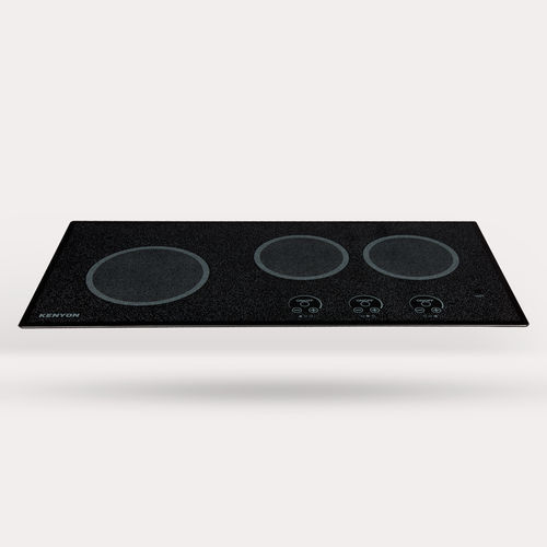 Placa de cocina eléctrica - Lite-Touch Q® 3  - Kenyon International, Inc. - para barco / 3 quemadores