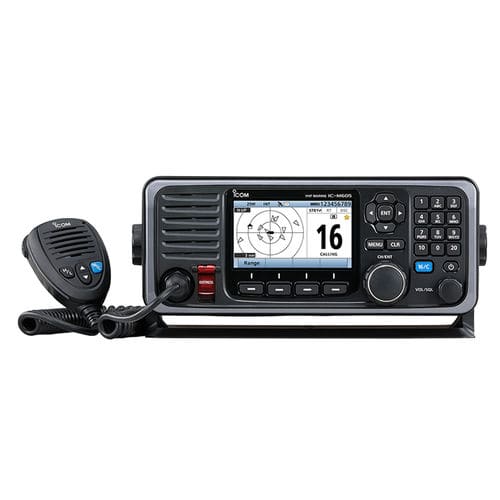 Radio marina - IC-M605EURO - Icom - fija / VHF / resistente al agua