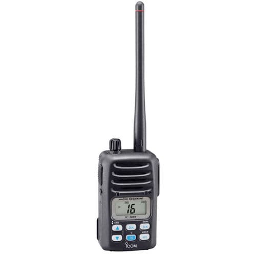 Radio marina - IC-M87 - Icom - portátil / VHF / resistente al agua