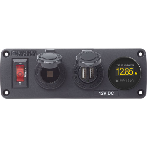 Puerto USB para barco - 4356 - Blue Sea