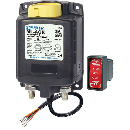 Toma automática de batería para barcos - 7623 - Blue Sea