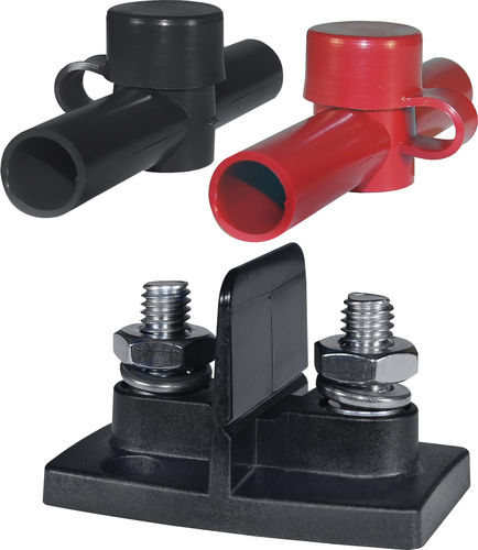 Shunt sobre base aislada - Dual PowerPost - Blue Sea - para barco