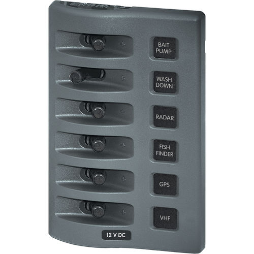 Panel eléctrico para barco - 4307 - Blue Sea - de corriente / estanco