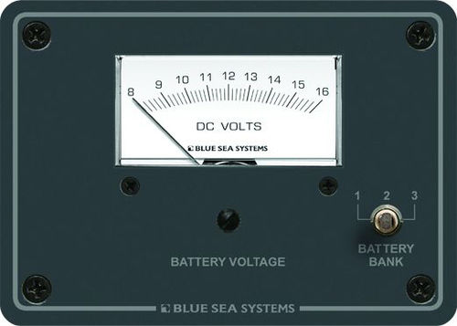 Voltímetro para barcos - 8015 - Blue Sea