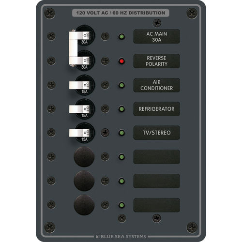 Panel eléctrico para barco - 8027 - Blue Sea - de corriente