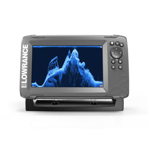 Instrumento multifuncional combinado marino plotter - HOOK² 7x - Lowrance - sonda de pesca / para sónar / GPS
