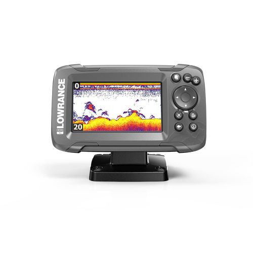 Instrumento multifuncional combinado marino plotter - HOOK² 4x - Lowrance - sonda de pesca / para sónar / GPS