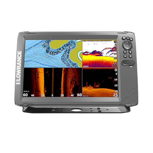Instrumento multifuncional combinado marino plotter - HOOK² 12 - Lowrance - sonda de pesca / para sónar / GPS