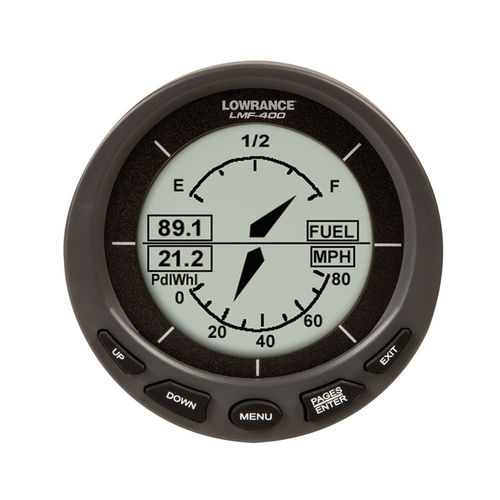 Visualizador para barco - LMF-400  - Lowrance - multiusos / digital / LED