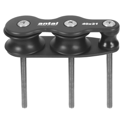 Desviadrizas de cubierta para veleros 2 roldanas - D420 - Antal - 5 roldanas