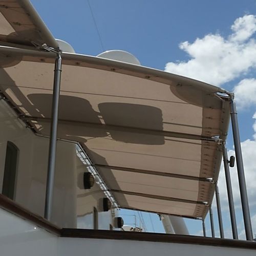 Toldo para yate - sunDECK - Reckmann Yacht Equipment GmbH
