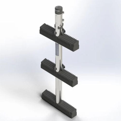 Escalera para barco - Armstrong Nautical - telescópica / de baño / de acero inoxidable