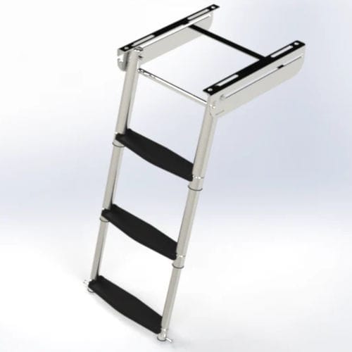 Escalera para barco - Armstrong Nautical - telescópica / fija / de embarque
