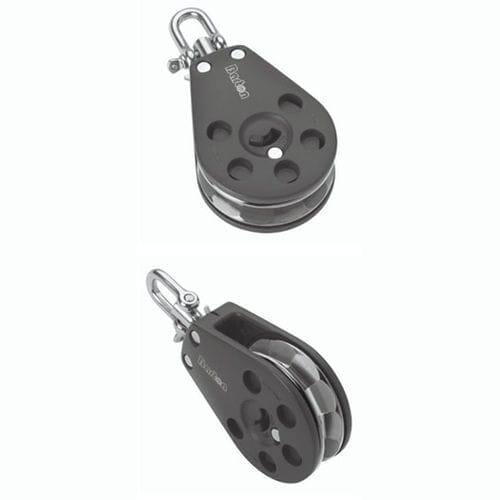 Polea simple - 90500 - Barton Marine - giratoria / winch / Ø máx. cabo: 10 mm