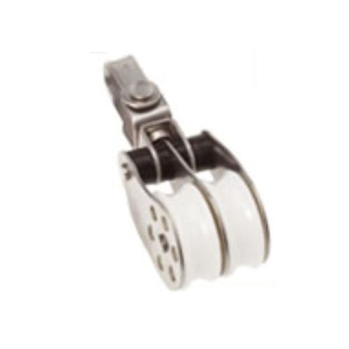 Polea simple - Barton Marine - giratoria / de rodillos / para velero