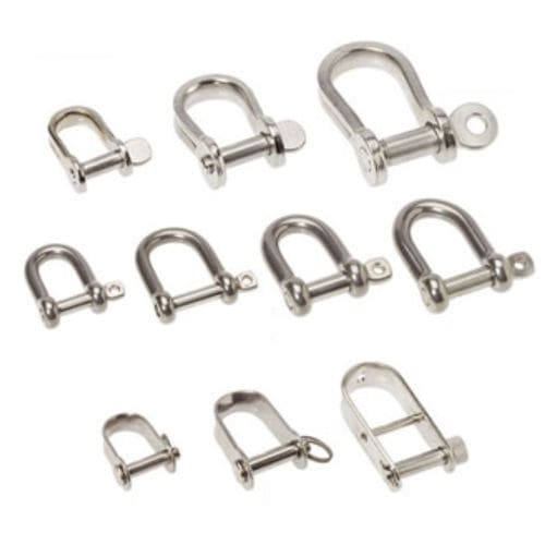 Grillete para velero recto - 60 310	 - Barton Marine - de acero inoxidable / forjado