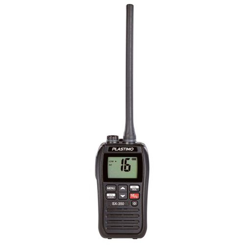 Radio de bote auxiliar - SX-350+ - Plastimo - portátil / VHF / resistente al agua