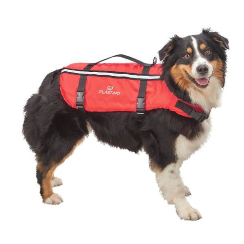 Chaleco de ayuda a la flotabilidad para deportes náuticos - 70596 - Plastimo - para animal doméstico / de espuma / rojo