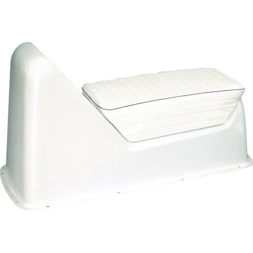 Asiento tipo jockey - 56080 - Plastimo - para barco / 2 plazas / blanco