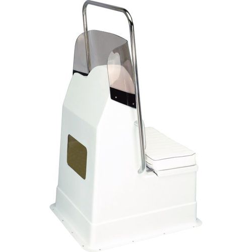 Consola de pilotaje central - 56081 - Plastimo - con parabrisas / con asiento delantero