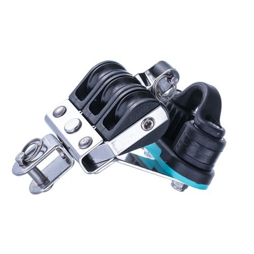 Polea triple - R5114 - RWO - con mordaza / giratoria / con giratorio
