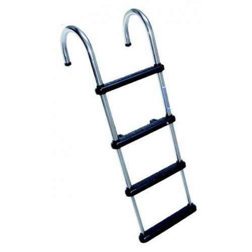 Escalera de baño - TDL-4E - Windline - para pantalán / de culata 180° / de acero inoxidable