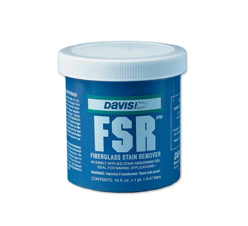 Limpiador para fibra de vidrio - FSR - Davis - para la línea de flotación / para barco