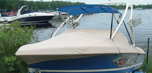 Bimini top para barco - TOWER - Taylor Made Products - para caseta del timón / estructura de aluminio