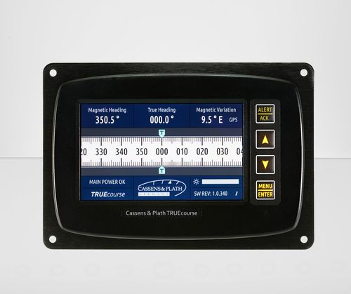 Visualizador para barco - TRUEcourse - Cassens & Plath GmbH - para velero de regata / de rumbo / de datos NMEA