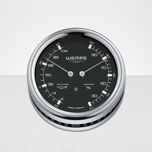 Termómetro analógico - 852811.2 - Cassens & Plath GmbH - higrómetro / de acero inoxidable / °F