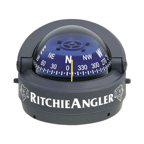 Brújula de navegación para barco - RA-93 - Ritchie Navigation - magnética / horizontal / con barra de soporte