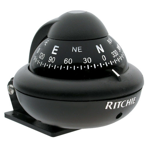 Brújula de navegación para barco - X-10 series - Ritchie Navigation - magnética / horizontal / con barra de soporte