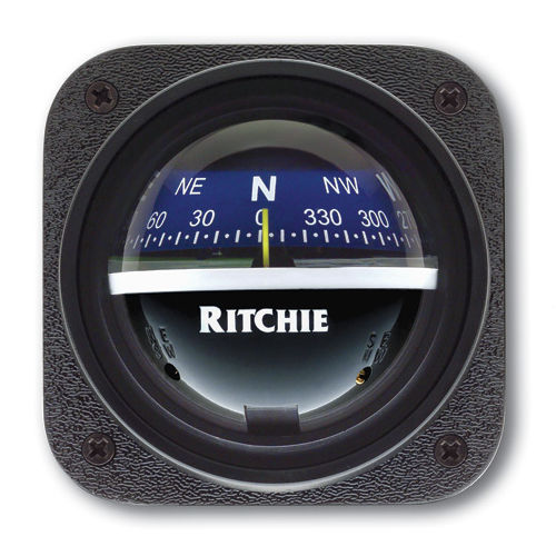 Brújula de navegación para velero - V-537 series - Ritchie Navigation - magnética / vertical / empotrable