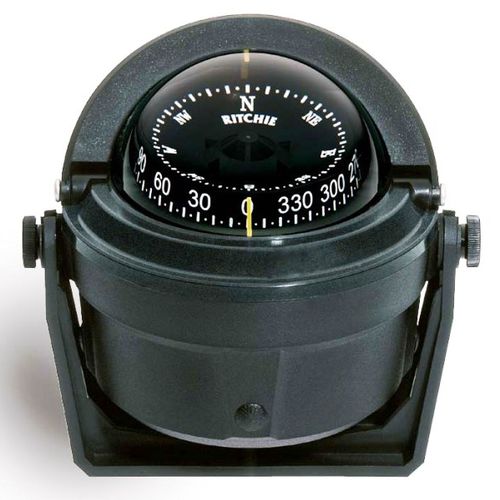 Brújula de navegación para barco - B-81 - Ritchie Navigation - magnética / horizontal / con barra de soporte