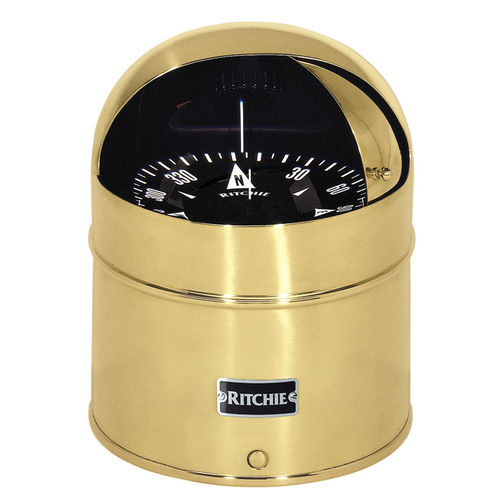 Brújula de navegación para barco - D-615-X - Ritchie Navigation - magnética / horizontal / en bitácora
