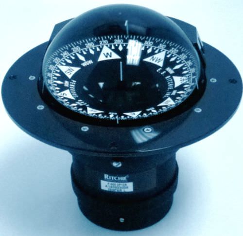 Brújula de navegación para barco - F-600 - Ritchie Navigation - magnética / horizontal / empotrable