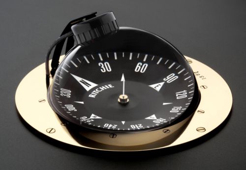 Brújula de navegación para yate - SY-600PL - Ritchie Navigation - magnética / horizontal / empotrable