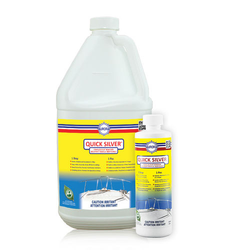 Limpiador de acero inoxidable - QUICK SILVER® - Aurora - de aluminio / para barco
