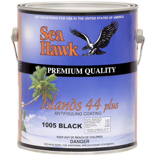 Antifouling para barco - Islands 44 TF™ - Sea Hawk - autopulimentante / fibra de vidrio / para madera
