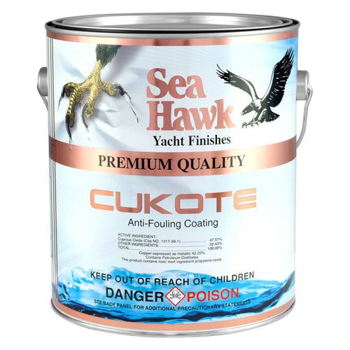 Antifouling para barco - Cukote™ - Sea Hawk - autopulimentante / fibra de vidrio