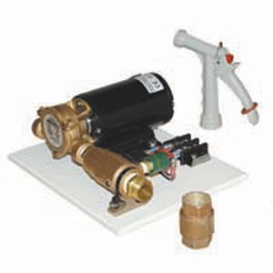 Kit con bomba de agua (para limpieza de cubierta de barcos) - C 60 / C 80 - Groco