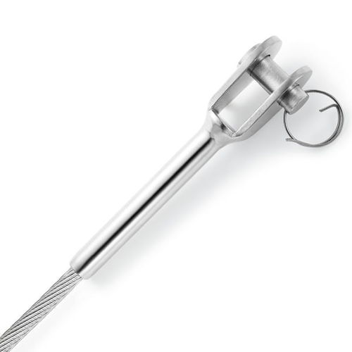 Terminal para jarcia firme de engastar - WSF series - Sta-Lok - clavija fija / de acero inoxidable