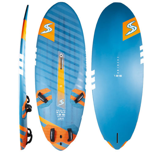 Tabla de windsurf de freerace - G6 Monster - Simmer - de PVC / de carbono / con foil