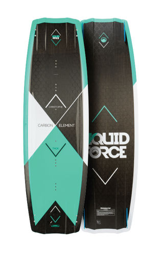 Tabla de kitesurf twin-tip - Carbon Element - Liquidforce Kites - de freeride / de freestyle / de viento suave