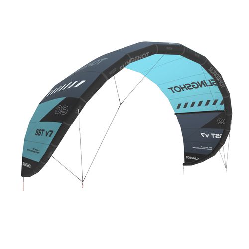 Cometa kitesurf híbrida - SST V7 - SlingShot - de wave / rápida / de velocidad