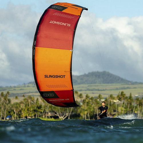 Cometa kitesurf C-shape - MACHINE V2 - SlingShot - hangtime / de velocidad
