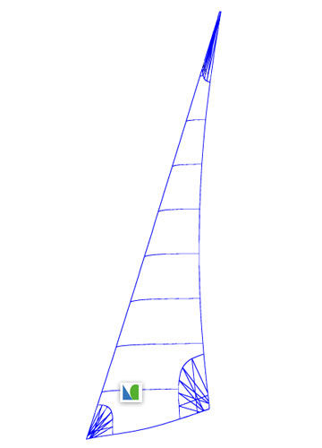 Vela de estay - Lidgard Sailmakers - para velero de crucero
